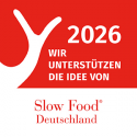 Wir unterstützen die Idee von Slow Food